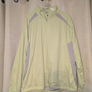 Under Armour Light Green and Gray Jacket